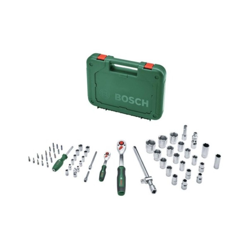 Набір інструментів Bosch з бітами та тріскачками, 1/2", 25 шт. (1.600.A02.Z9G)