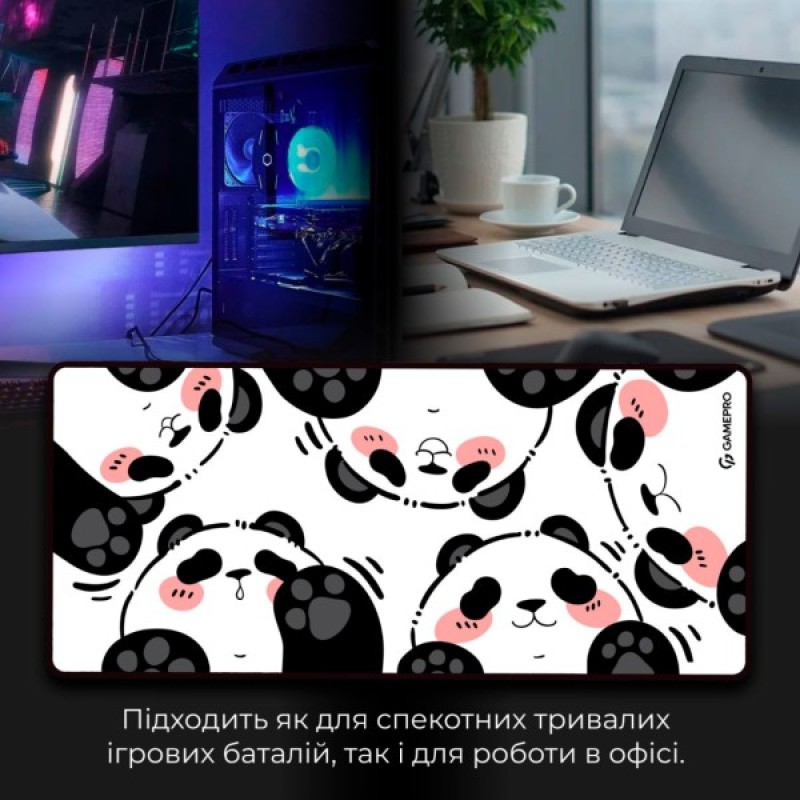 Килимок для мишки GamePro Speed/Control White (MP275WP)