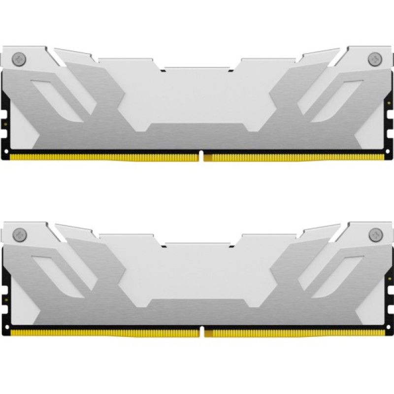 Модуль пам'яті для комп'ютера DDR5 32GB (2x16GB) 7600 MHz Renegade White XMP Kingston Fury (ex.HyperX) (KF576C38RWK2-32)