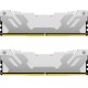 Модуль пам'яті для комп'ютера DDR5 32GB (2x16GB) 7600 MHz Renegade White XMP Kingston Fury (ex.HyperX) (KF576C38RWK2-32)