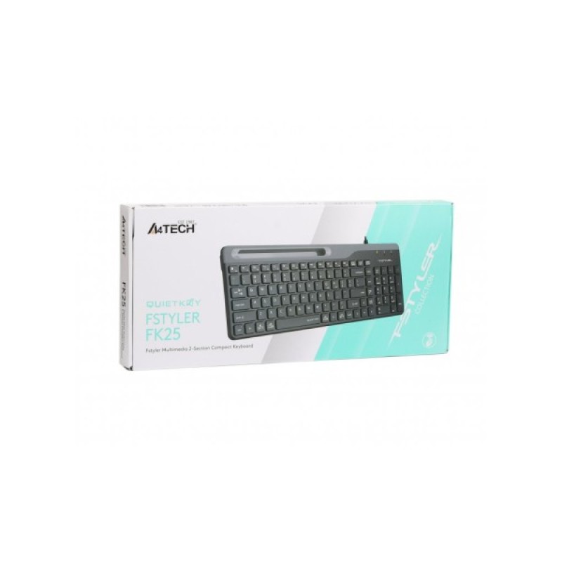Клавіатура A4Tech FK25 USB Black