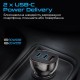 Зарядний пристрій Promate transdrive-80w