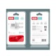 Зарядний пристрій XO 2xUSB 2.4A + cable USB to Micro 5P white (L62-M-WH)