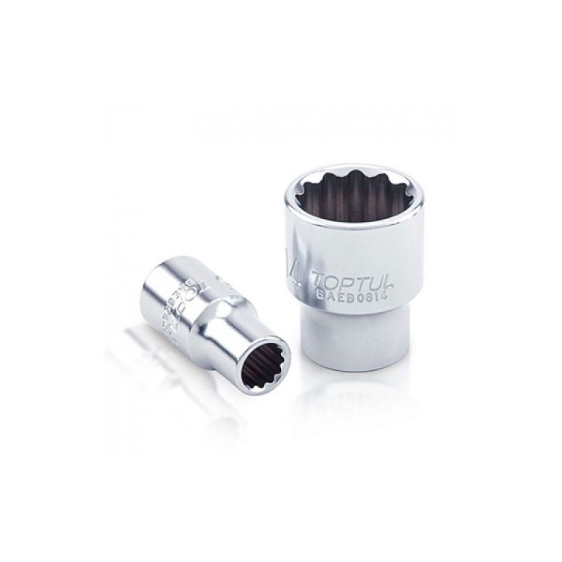 Головка торцева Toptul 1/4" 10мм 12-гранна (BAEB0810)