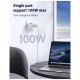 Зарядний пристрій Ugreen 4xUSB 100W (3хUSB-C+USB-A) Gan white CD226 (15337)