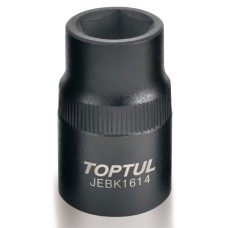 Головка торцева Toptul 1/2" п'ятигранна 14мм (для гальмівних систем Bendix) (JEBK1614)