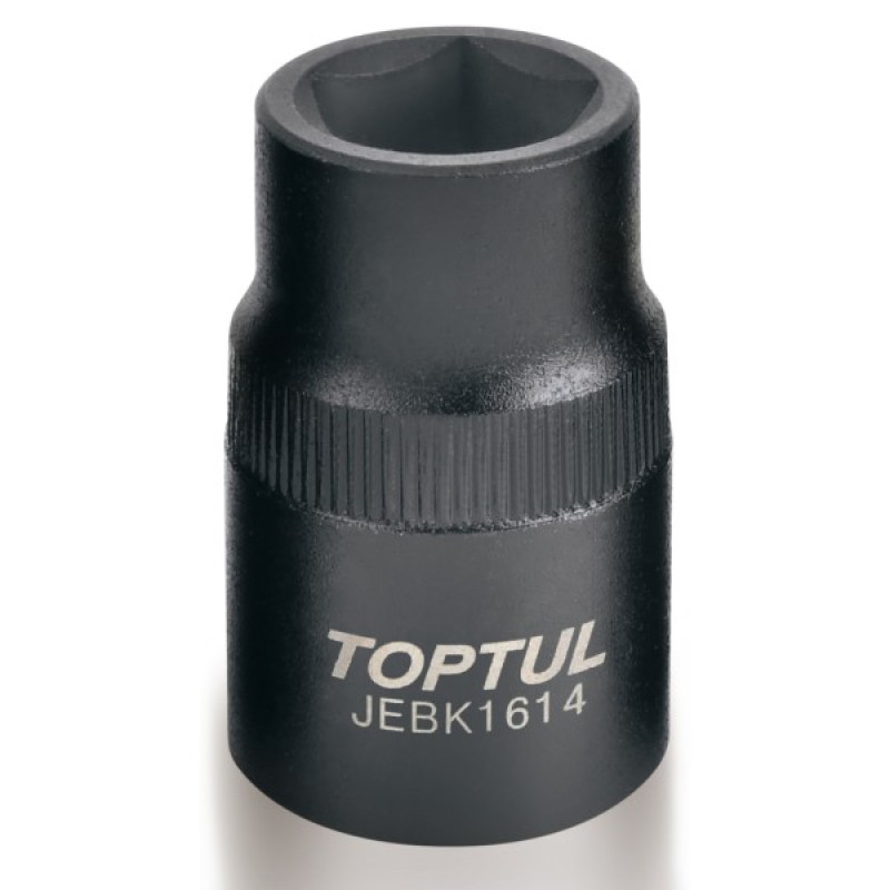Головка торцева Toptul 1/2" п'ятигранна 14мм (для гальмівних систем Bendix) (JEBK1614)