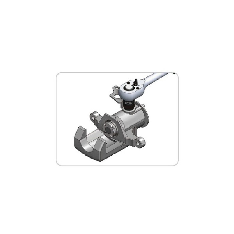 Головка торцева Toptul 1/2" п'ятигранна 14мм (для гальмівних систем Bendix) (JEBK1614)