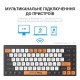 Клавіатура OfficePro SK955B Wireless/Bluetooth Black (SK955B)