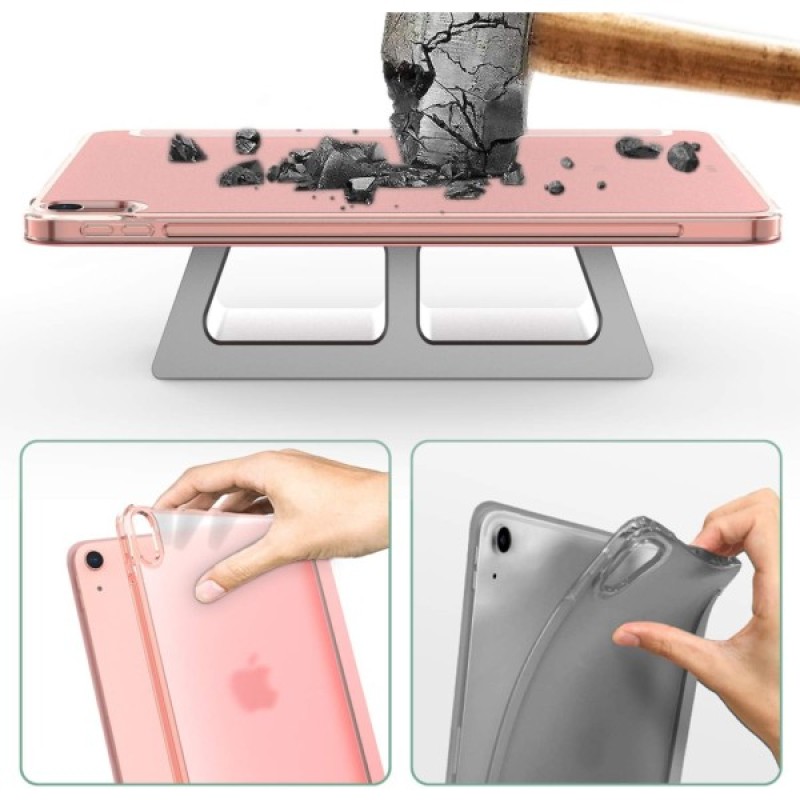 Чохол до планшета BeCover Tri Fold Hard Apple iPad Air 5 (2022) 10.9" Pink (709664)