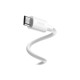 Дата кабель USB 2.0 AM to Micro 5P Simple WisdomKit (2PCS) 1.5m 2.1A white Baseus (TZCAMZJ-02)