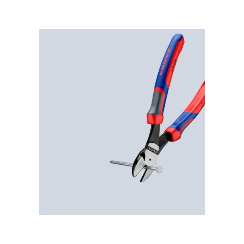 Кусачки KNIPEX бокові посилені 200мм (74 02 200)