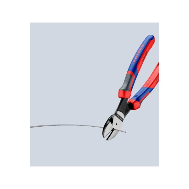 Кусачки KNIPEX бокові посилені 200мм (74 02 200)