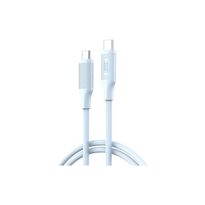 Дата кабель USB-C to USB-C NBQ265B-CC blue XO (NB-Q265B-CC.blue)