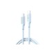 Дата кабель USB-C to USB-C NBQ265B-CC blue XO (NB-Q265B-CC.blue)