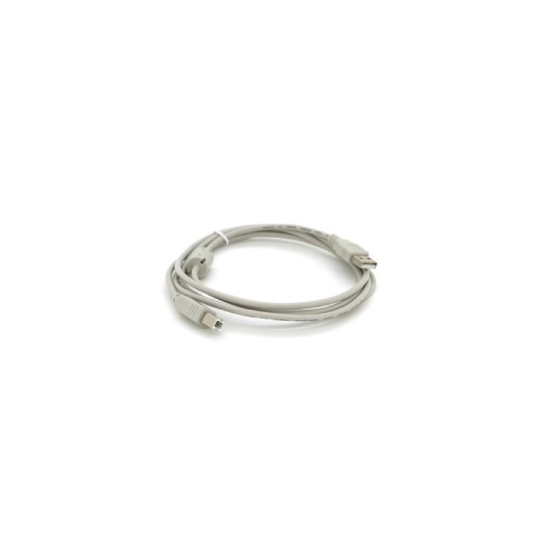Кабель для принтера USB 2.0 AM/BM 1.8m ferrite white Voltronic (YT-AM/BM-1.8W)
