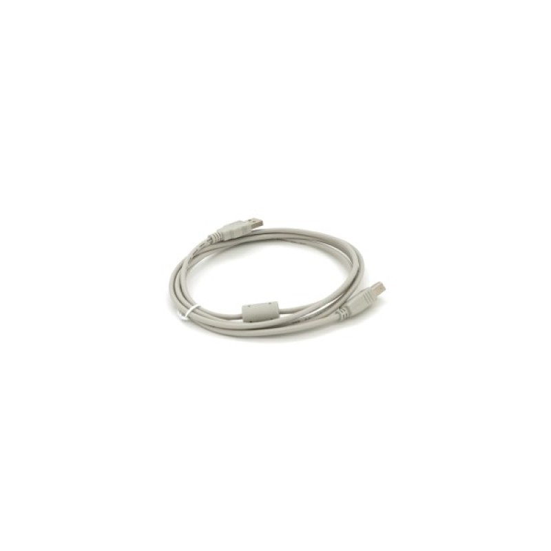 Кабель для принтера USB 2.0 AM/BM 1.8m ferrite white Voltronic (YT-AM/BM-1.8W)