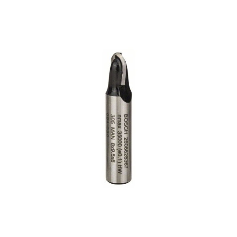 Фреза Bosch Professional галтельна, Std, S8, R4, D8, L9.2 (2.608.628.367)