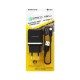 Зарядний пристрій BOROFONE BA36A High Speed USB QC3.0 + cable USB to Micro 5P 18W Black (6931474715982)