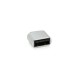 Перехідник USB 2.0 AF to Micro 5P M OTG silver Voltronic (YT-AF/M)