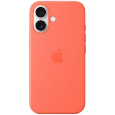 Чохол до мобільного телефона Apple iPhone 16 Silicone Case with MagSafe - Tangerine,Model A3313 (MDGN4ZM/A)