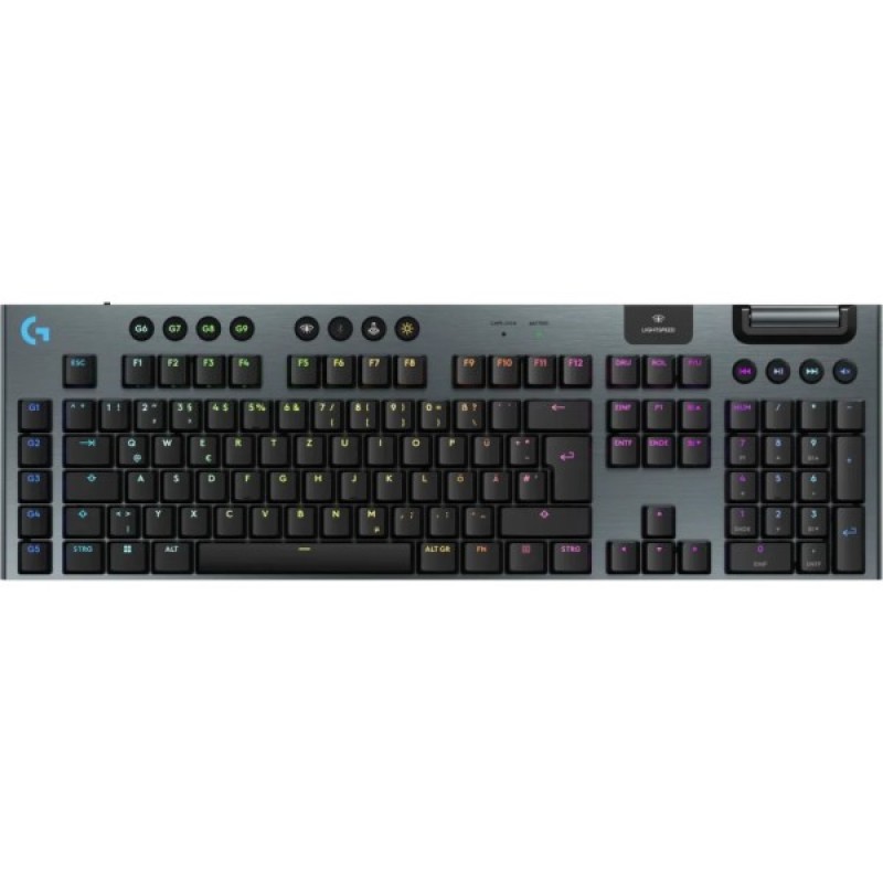 Клавіатура Logitech G915 X Lightspeed Switch-Linear Wireless/Bluetooth/USB UA Black (920-012698)