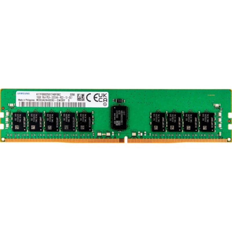 Модуль пам'яті для сервера Samsung 16GB 3200Mhz RDIMM 1Rx4, 1.2v (M393A2K40EB3-CWE)