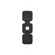 Зарядний пристрій Belkin 3in1 Travel Pad Wireless Qi2 15W Black (WIZ024HQBK)