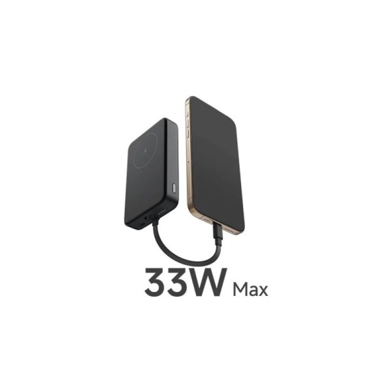 Батарея універсальна Xiaomi 10000mAh 33W Magnetic Integrated Cable grey (BHR9823GL)