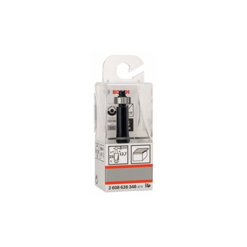 Фреза Bosch Professional для вибірки врівень, Std, S8, D12.7, L25.4 (2.608.628.348)