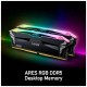 Модуль пам'яті для комп'ютера DDR5 32GB (2x16GB) 7200 MHz Ares RGB Black Lexar (LD5U16G72C34LA-RGD)