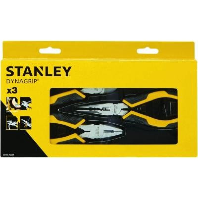 Набір інструментів Stanley шарнирногубцевого инструмента DYNAGRIP 3шт. (STHT0-75094)