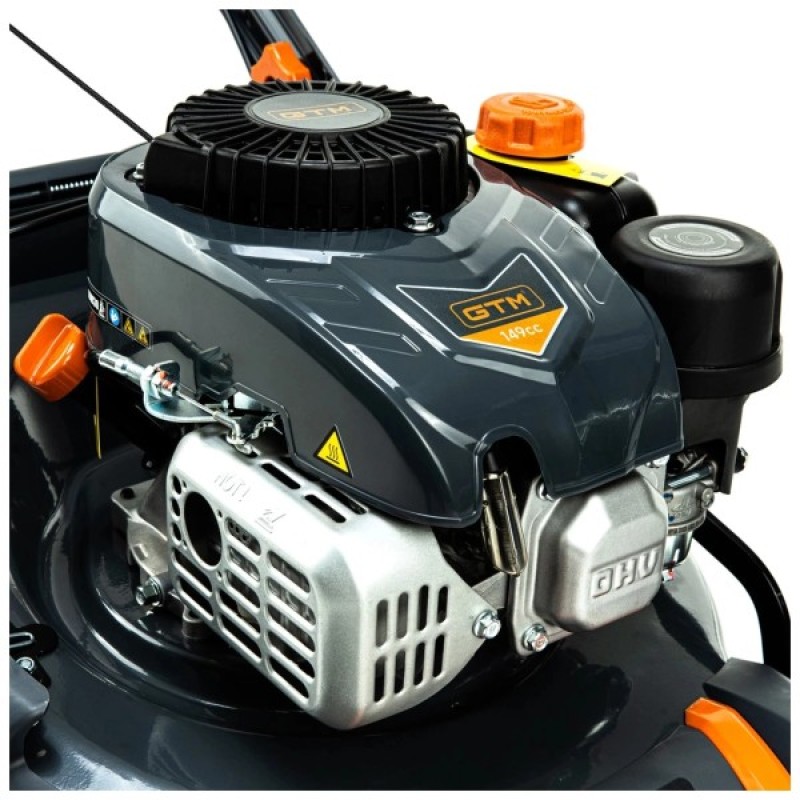 Газонокосарка GTM бензинова LM48-SP-V, 5к.с., 48см, 70л, самохідна з варіатором (LM48-SP-V)