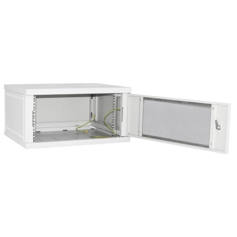 Шафа настінна Ipcom 4U, 600*350, RAL7035 (СН-4U-060х035-ДС-7035)