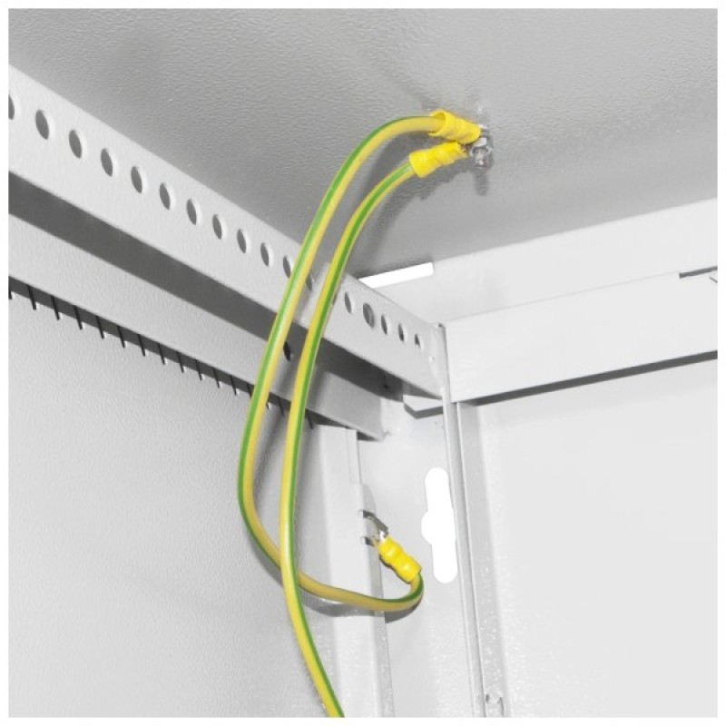 Шафа настінна Ipcom 4U, 600*350, RAL7035 (СН-4U-060х035-ДС-7035)