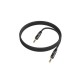 Кабель мультимедійний 3.5mm M to 3.5mm M 1.0m black BOROFONE (6941991117725)