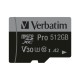 Карта пам'яті Verbatim 512GB microSDXC class 10 UHS-III PRO (47046)