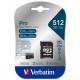 Карта пам'яті Verbatim 512GB microSDXC class 10 UHS-III PRO (47046)