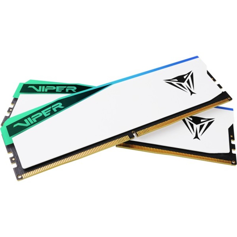 Модуль пам'яті для комп'ютера DDR5 32GB (2x16GB) 6600 MHz Viper Elite 5 RGB Patriot (PVER532G66C36KW)