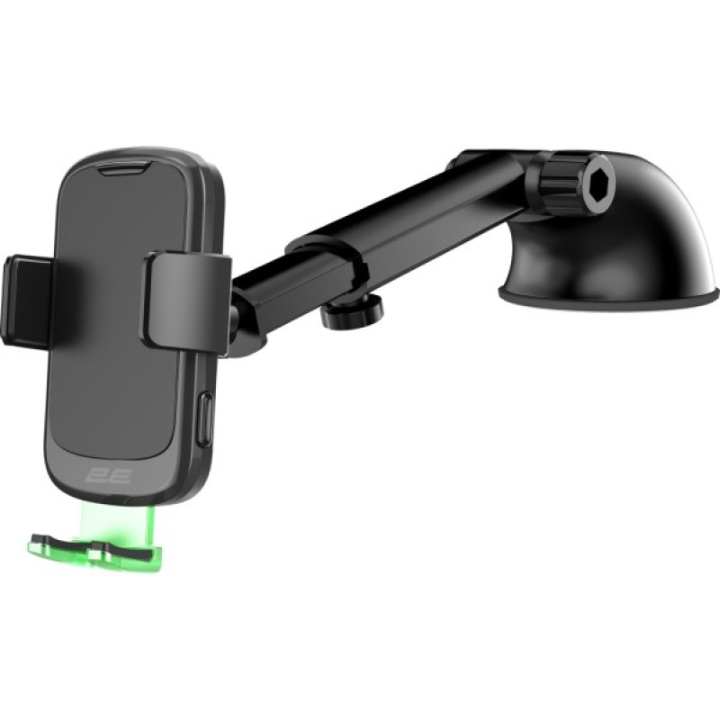 Універсальний автотримач 2E 4.7-7", Wireless Qi 15W, USB-A/QC/3.0/30W, USB-С/PD/30W (2E-WCQ01-10)