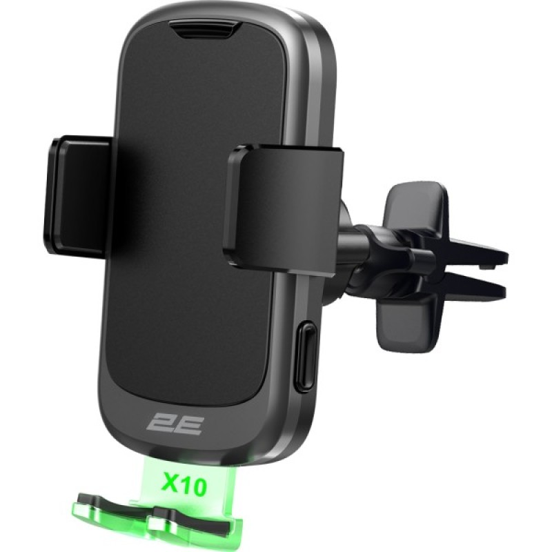 Універсальний автотримач 2E 4.7-7", Wireless Qi 15W, USB-A/QC/3.0/30W, USB-С/PD/30W (2E-WCQ01-10)