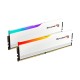 Модуль пам'яті для комп'ютера DDR5 32GB (2x16GB) 6000 MHz Ripjaws M5 RGB Matte White G.Skill (F5-6000J3040F16GX2-RM5RW)