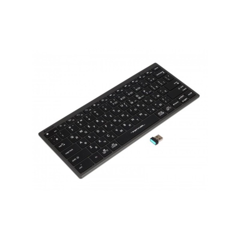 Клавіатура A4Tech FBX51C Wireless/Bluetooth Grey (FBX51C Grey)