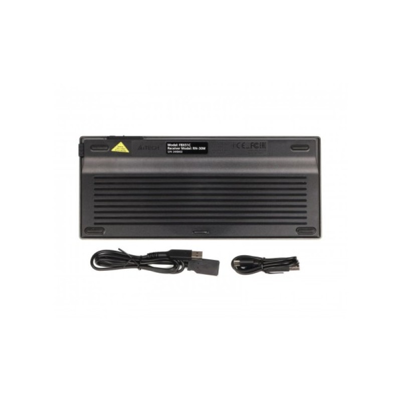 Клавіатура A4Tech FBX51C Wireless/Bluetooth Grey (FBX51C Grey)