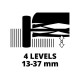 Газонокосарка Einhell GC-HM 400, 40 см, 13-37 мм, 27 л, 7.5 кг (3414129)