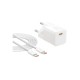 Зарядний пристрій Baseus GaN5 Fast Charger USB-C 25W + Cable Type-C 100W white (P10110909213-01)