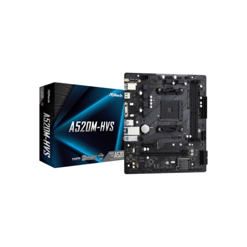 Материнська плата ASRock A520M-HVS