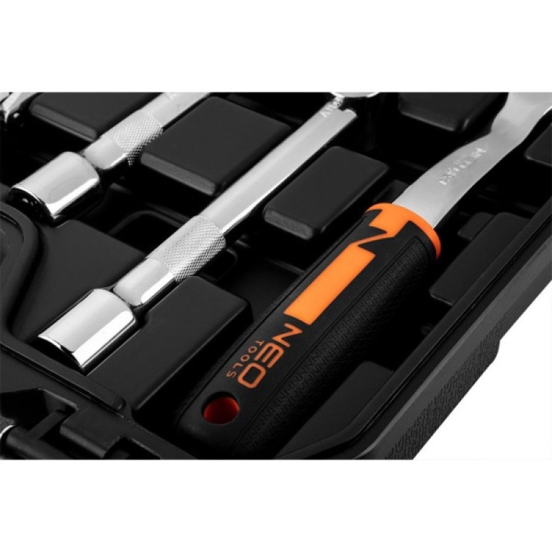 Набір інструментів Neo Tools 58шт, 1/2", CrV, кейс (10-042)