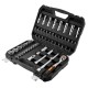 Набір інструментів Neo Tools 58шт, 1/2", CrV, кейс (10-042)