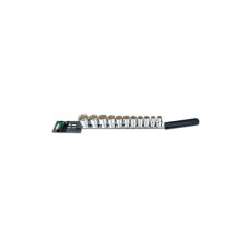 Набір головок Toptul дюймових 12-гранний 1/2" 11 шт., на планці (GBAQ1102)